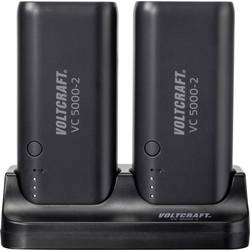 VOLTCRAFT VC 5000-2 powerbanka Li-Ion, 5000 mAh, černá, Indikátor stavu