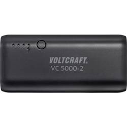 VOLTCRAFT VC 5000-2 powerbanka Li-Ion, 5000 mAh, černá, Indikátor stavu