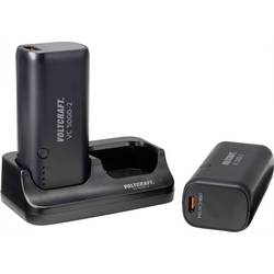 VOLTCRAFT VC 5000-2 powerbanka Li-Ion, 5000 mAh, černá, Indikátor stavu