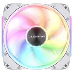 Cougar CF-ARW12HW3-RGB PC větrák s krytem bílá (š x v x h) 120 x 120 x 28 mm