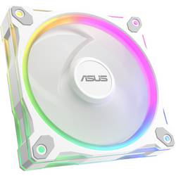 Asus PRIME MR120 PC větrák s krytem bílá (š x v x h) 120 x 120 x 28 mm vč. ovládání RGB osvětlení