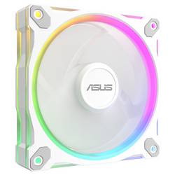Asus PRIME MR120 PC větrák s krytem bílá (š x v x h) 120 x 120 x 28 mm vč. ovládání RGB osvětlení