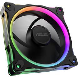Asus PRIME MR120 PC větrák s krytem černá (š x v x h) 120 x 120 x 28 mm včetně LED osvětlení, vč. ovládání RGB osvětlení