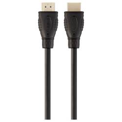 SpeaKa Professional HDMI kabel Zástrčka HDMI-A, Zástrčka HDMI-A 2.00 m černá SP-13660964 4K UHD, pozlacené kontakty HDMI kabel