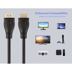 SpeaKa Professional HDMI kabel Zástrčka HDMI-A, Zástrčka HDMI-A 2.00 m černá SP-13660964 4K UHD, pozlacené kontakty HDMI kabel