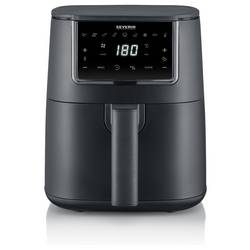 Severin FR 2461 horkovzdušná fritéza 4 l 1 300 W funkce časovače, s displejem černá