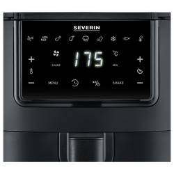 Severin FR 2461 horkovzdušná fritéza 4 l 1 300 W funkce časovače, s displejem černá