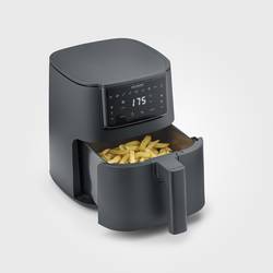 Severin FR 2461 horkovzdušná fritéza 4 l 1 300 W funkce časovače, s displejem černá