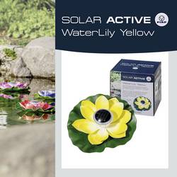FIAP 3206-3 SOLAR ACTIVE WaterLily Yellow solární dekorativní osvětlení LED pevně vestavěné LED žlutá