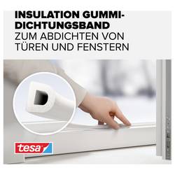 tesa D-Profil 05393-00100-01 těsnicí páska tesaMOLL® bílá (d x š) 6 m x 9 mm 6 m
