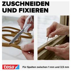 tesa E-Profil 05464-00100-02 těsnicí páska tesaMOLL® bílá (d x š) 25 m x 9 mm 25 m