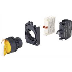 TRU COMPONENTS TC-9860184 S2SRN-L5Y tlačítko volby otočný přepínač žlutá 2 x 60 ° 1 ks