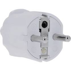 AS Schwabe 62221 zástrčka PVC 230 V bílá IP20