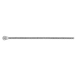 PB Fastener ABV 218, ABV 218, kuličkový pásek stahovací, 3.50 mm, 180 mm, přírodní, 10 ks