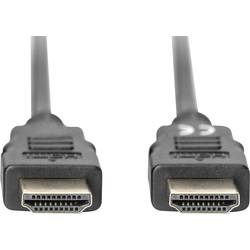 Digitus HDMI kabel Zástrčka HDMI-A, Zástrčka HDMI-A 3.00 m černá DB-330123-030-S 4K UHD, Audio Return Channel HDMI kabel