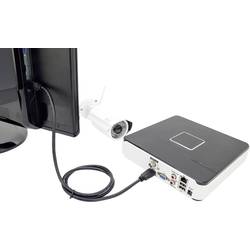 Digitus HDMI kabel Zástrčka HDMI-A, Zástrčka HDMI-A 3.00 m černá DB-330123-030-S 4K UHD, Audio Return Channel HDMI kabel