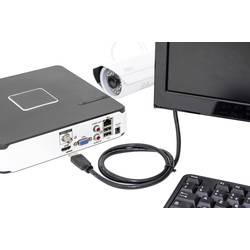 Digitus HDMI kabel Zástrčka HDMI-A, Zástrčka HDMI-A 3.00 m černá DB-330123-030-S 4K UHD, Audio Return Channel HDMI kabel