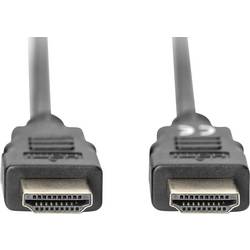 Digitus HDMI kabel Zástrčka HDMI-A, Zástrčka HDMI-A 2.00 m černá DB-330123-020-S 4K UHD, Audio Return Channel HDMI kabel
