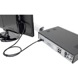 Digitus HDMI kabel Zástrčka HDMI-A, Zástrčka HDMI-A 2.00 m černá DB-330123-020-S 4K UHD, Audio Return Channel HDMI kabel