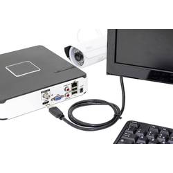 Digitus HDMI kabel Zástrčka HDMI-A, Zástrčka HDMI-A 2.00 m černá DB-330123-020-S 4K UHD, Audio Return Channel HDMI kabel