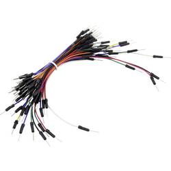 TRU COMPONENTS 98001c421 sada zásuvných můstků barevná Počet pólů 1 75 díly