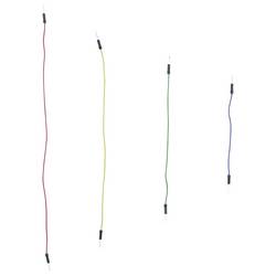 TRU COMPONENTS 98001c421 sada zásuvných můstků barevná Počet pólů 1 75 díly