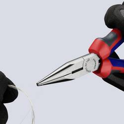 Knipex 25 02 160 pro elektroniku a jemnou mechaniku ploché jehlové kleště rovné vanadová elektrikářská ocel 160 mm