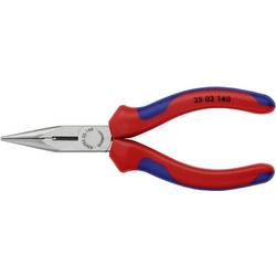 Knipex 25 02 140 pro elektroniku a jemnou mechaniku ploché jehlové kleště rovné vanadová elektrikářská ocel 140 mm
