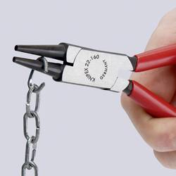 Knipex 22 01 140 pro elektroniku a jemnou mechaniku kleště kruhové rovné chrom-vanadová elektrikářská ocel 140 mm