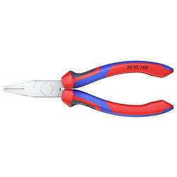 Knipex 20 05 160 dílnu ploché kleště rovné chrom-vanadová elektrikářská ocel 160 mm