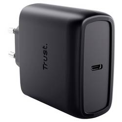 Trust USB nabíječka, GaN, USB Power Delivery (USB-PD) , Rychlonabíječka, 65 W, Power Delivery 3.0, PPS, černá