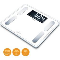 Beurer BF 400 Signature Line váha s diagnostikou tělesných parametrů 73575 digitální Max. váživost=200 kg bílá