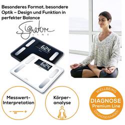Beurer BF 410 Signature Line, 73573 váha s diagnostikou tělesných parametrů, max. 200 kg, bílá