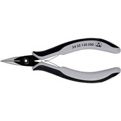 Knipex 34 22 130 ESD ESD ploché jehlové kleště rovné chrom-vanadová ocel na kuličková ložiska 135 mm