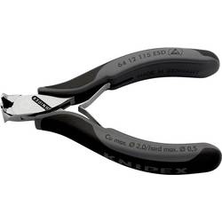 Knipex 64 12 115 ESD pro elektroniku a jemnou mechaniku čelní štípací kleště s fazetou 115 mm