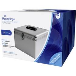 MediaRange kufřík na CD 300 CD/DVD/Blu-ray hliník stříbrná 1 ks (š x v x h) 30.1 x 18 x 26.5 cm BOX76