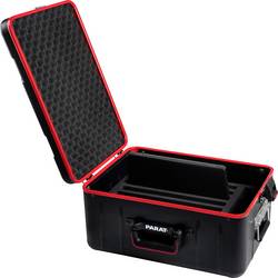 Parat PARAPROJECT® Case ACTIVE systém nabíjení a řízení Vnitřní prostor má 8 přihrádek s rozměry přihrádky (Š x H x v) 25 x 335 x 120 mm