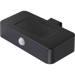 Sygonix SY-4677502 venkovní solární nástěnné osvětlení s PIR senzorem SMD LED 1 W černá