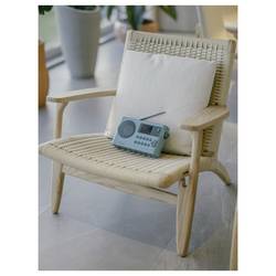 Sangean WFR-28BT A500494 internetové stolní rádio, DAB+, FM, Wi-Fi, Bluetooth, AUX, s USB nabíječkou, Spotify, světle modrá