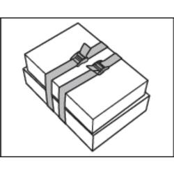 TOOLCRAFT TO-6811758 upínací popruh se sponou Přivazovací únosnost napřímo (LC)=125 daN (d x š) 1.5 m x 25 mm upínací zámek EN 12195-2