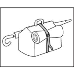 TOOLCRAFT TO-6811758 upínací popruh se sponou Přivazovací únosnost napřímo (LC)=125 daN (d x š) 1.5 m x 25 mm upínací zámek EN 12195-2