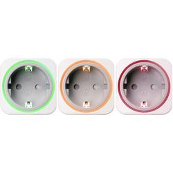 VOLTCRAFT SEM6000 měřič spotřeby el. energie s Bluetooth, možnost exportu dat, s funkcí dataloggeru, TRMS, nastavitelná cena elektřiny, ovládání přes mobilní