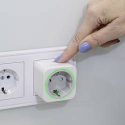 VOLTCRAFT SEM6000 měřič spotřeby el. energie s Bluetooth, možnost exportu dat, s funkcí dataloggeru, TRMS, nastavitelná cena elektřiny, ovládání přes mobilní