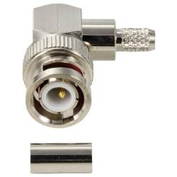 TRU COMPONENTS TC-12885940 BNC konektor zástrčka, zahnutá 50 Ω 1 ks