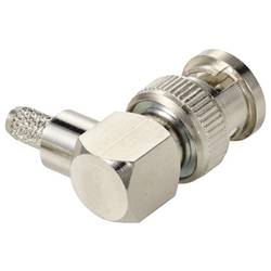 TRU COMPONENTS TC-12885940 BNC konektor zástrčka, zahnutá 50 Ω 1 ks