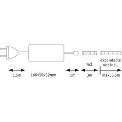 Paulmann MaxLED 1000 70669 LED pásek základní sada konektor 24 V 3 m denní bílá 1 ks