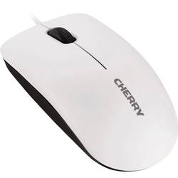 CHERRY MC 1000 optická myš, přenos USB, 3 tlačítko, 1200 dpi, bílá, šedá
