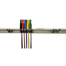 Hirschmann Test & Measurement PMS 4 S LMLH sada bezpečnostních měřicích kabelů lamelová zástrčka 4 mm lamelová zástrčka 4 mm 1.00 m červená 1 ks