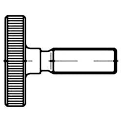 TOOLCRAFT 112087 rýhovaný šroub M6 25 mm DIN 653 ocel 25 ks