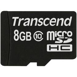 Transcend Premium paměťová karta microSDHC Industrial 8 GB Class 10 vč. SD adaptéru